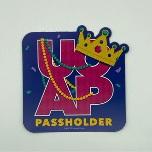 2026 Universal Studios Orlando Annual Passholder UOAP Mardi Gras Magnet